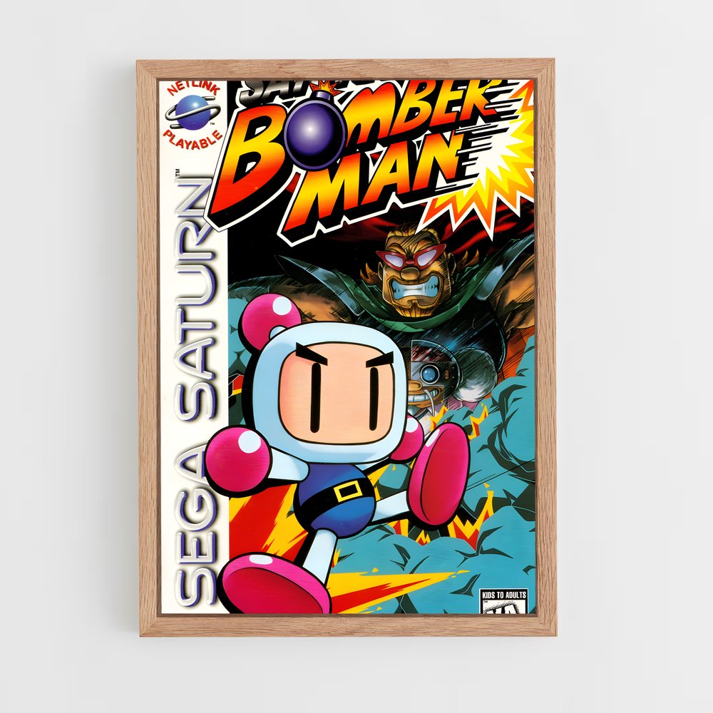 Poster Bomberman Battle – affiche Consoles (vue 4)